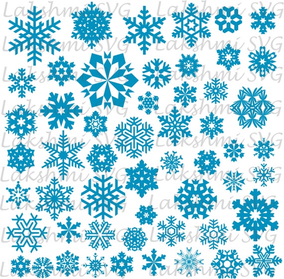 Christmas Svg, Snowflake svg, snowflake clipart, snowflake silhouette ...