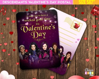 Descendants card | Etsy