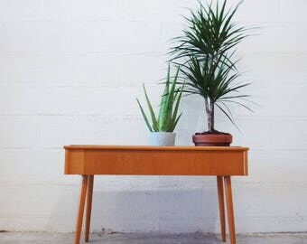 Jardinière scandinave en teck