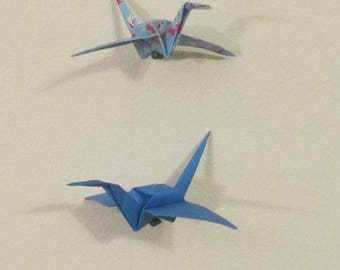 Mini Origami Crane Mobile