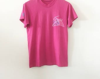 80's Pink Dauphin Island Tee