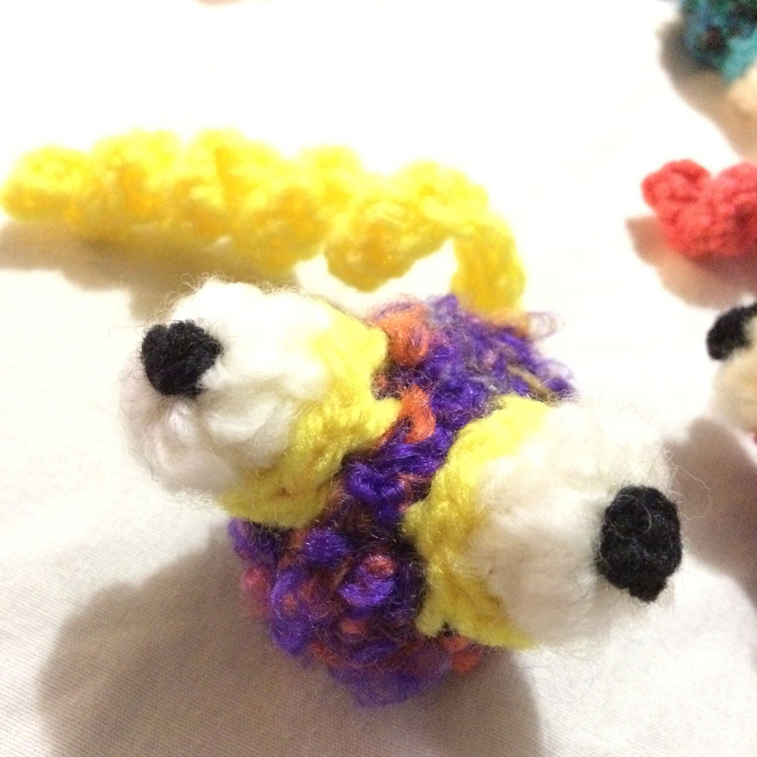 knitted catnip toys