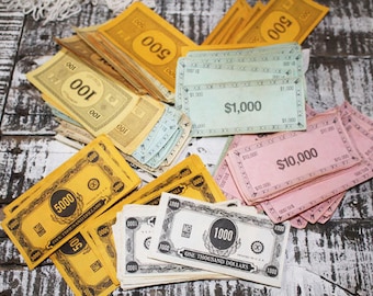 Monopoly money | Etsy