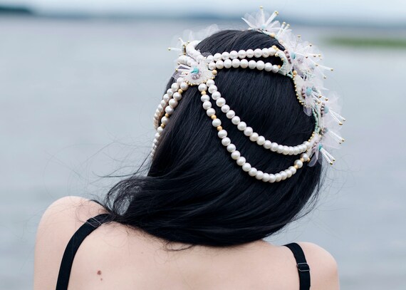 freshwater pearl hair accessories