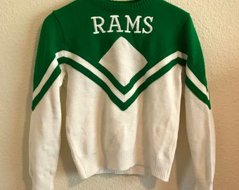 Vintage Colorado State University Cheerleader Sweater