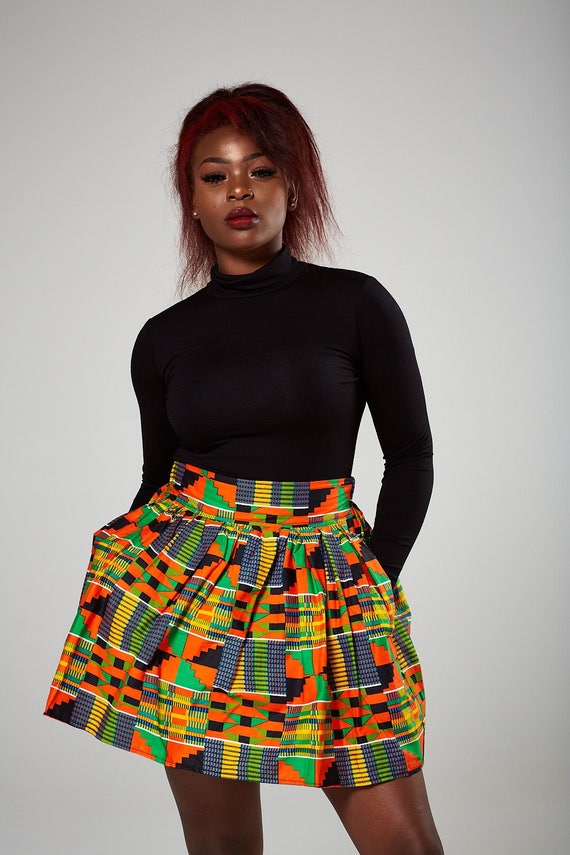 african short skirt