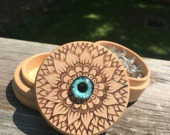 Third eye herb grinder, weed grinder