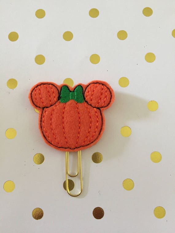 Pumpkin Mouse planner Clip/Planner Clip/Bookmark. Fall Planner Clip. Pumpkin Girl Planner Clip. Halloween Planner Clip. Mouse Planner Clip