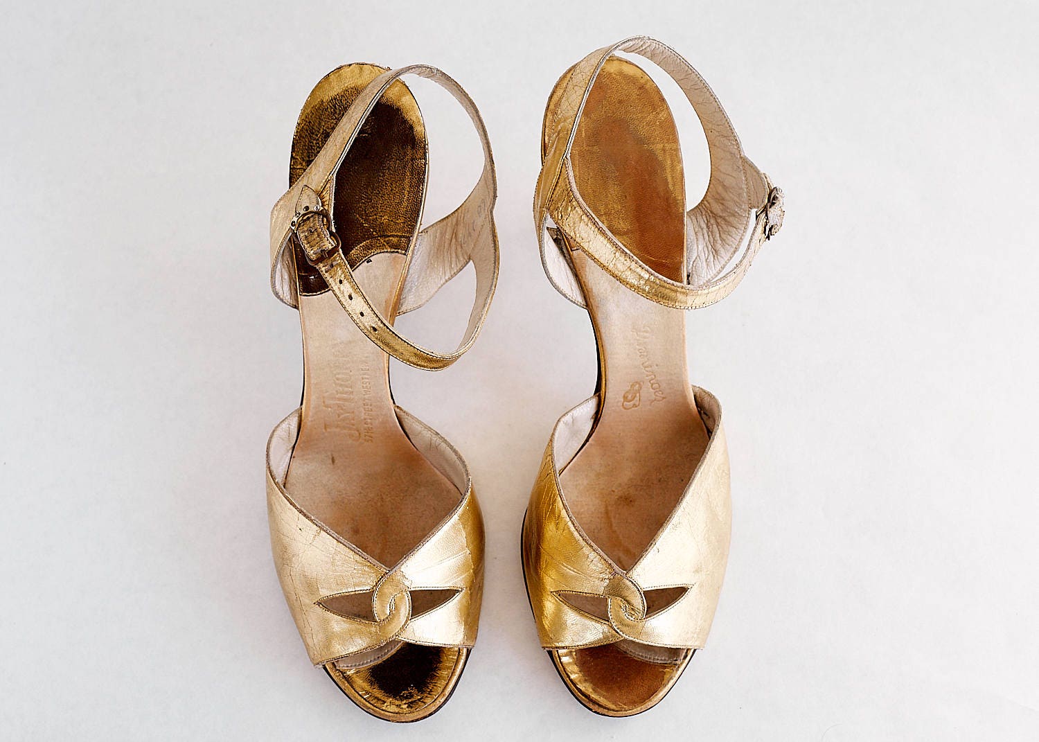 Vintage Gold Shoes 4