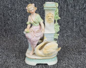 Vintage Paulux Figurine, Made In Occupied Japan