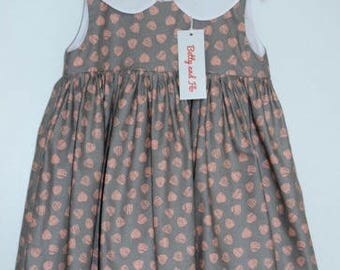 Tea Dress with Peter Pan Collar Size 2/3 yrs