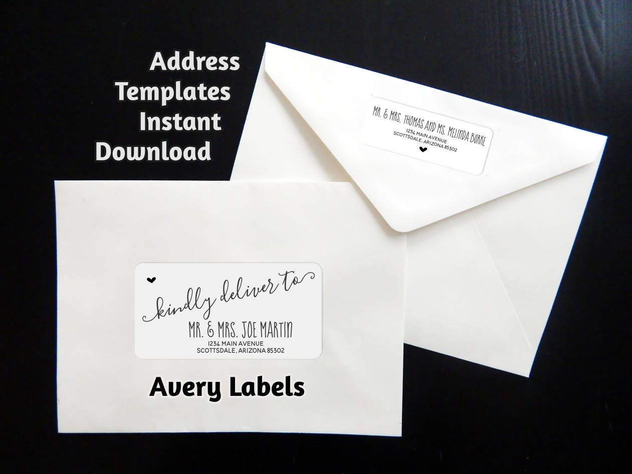 a9 envelope address template printable