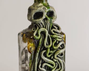 Cthulhu Lovecratian Poison Bottle Apothecary jar