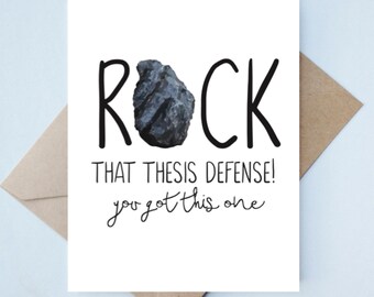 Dissertation defense gift