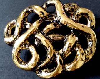 TRES BELLE BOUCLE Ceinture Or Vieilli