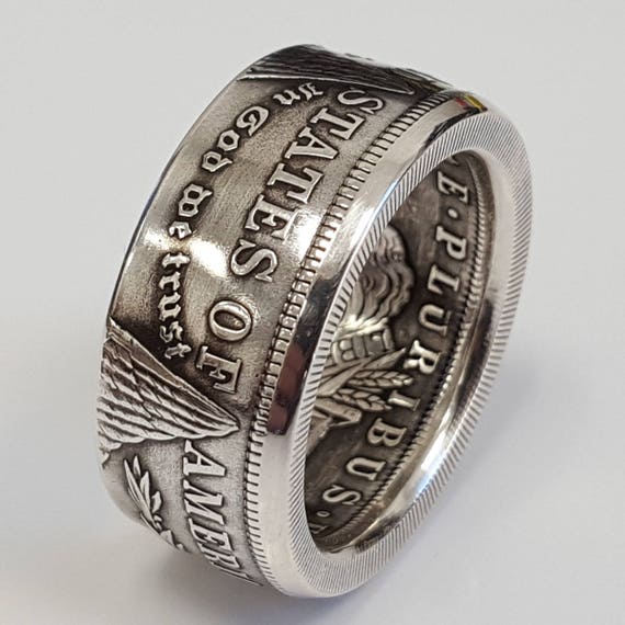 Morgan Silver Dollar Coin Ring