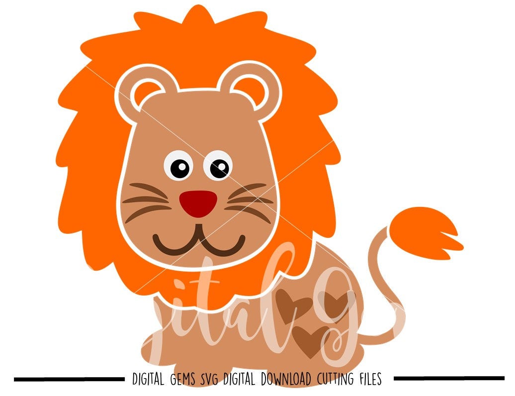 Download Lion svg / dxf / eps / png files. Digital download. Compatible