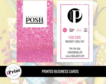 Perfectly Posh Business Card • Perfectly Posh Marketing Materials • Perfectly Posh Consultant Tools • PP-BC029