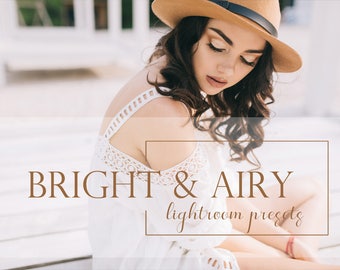 50 Bright & Airy lightroom presets