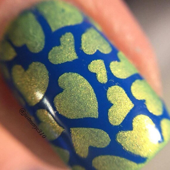 Heart stencils for nails nail stickers nail art nail vinyls