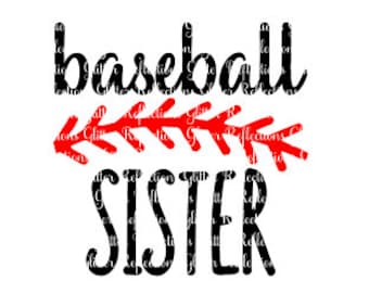 Free Free Baseball Svg Sister 449 SVG PNG EPS DXF File