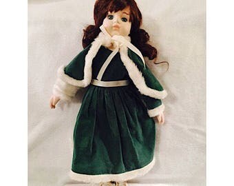 Vintage Porcelain Doll