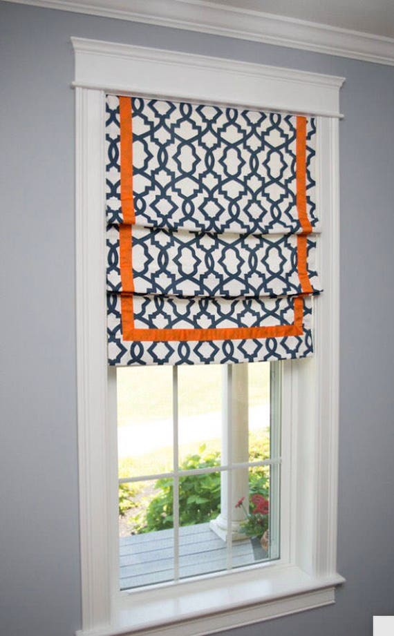 Custom Roman Shades