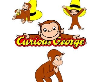curious george svg, svg curious george, monkey svg, svg monkey, baby svg, toddler svg, kids svg, birthday svg, svg baby, svg toddler, svg