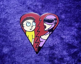 True Love Rick And Morty Hat Pin