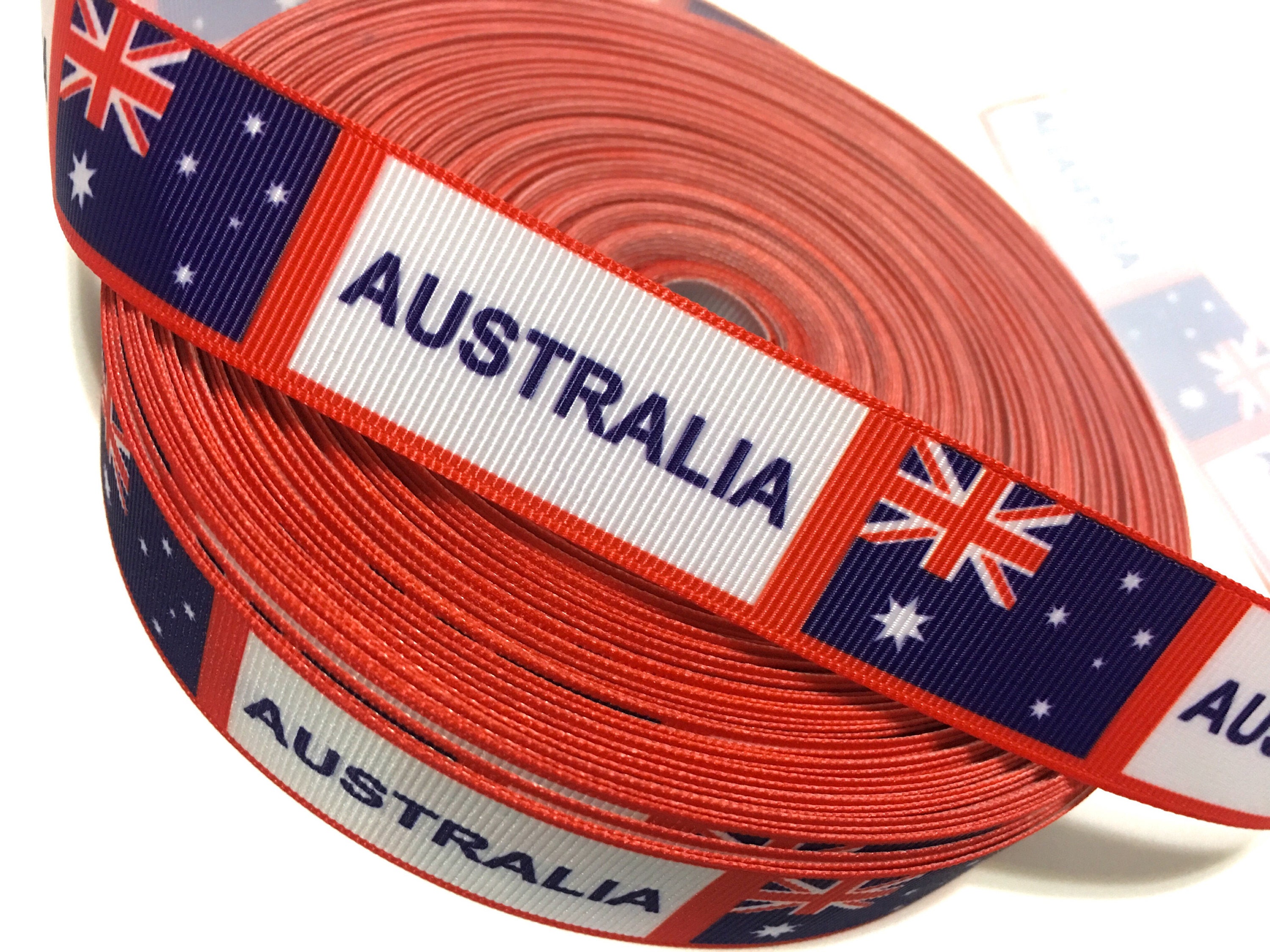 1 Australian Flag Ribbon Australia Ribbon Australian