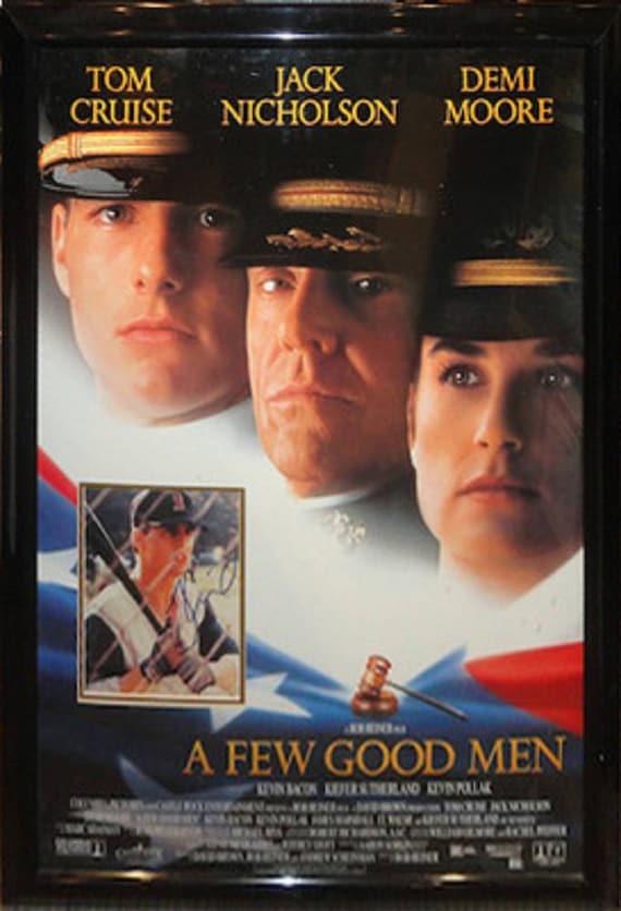 A Few Good Men Signed Movie Poster