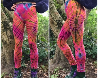 Tie dye leggings | Etsy