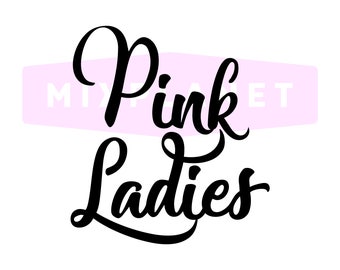 Grease pink ladies | Etsy