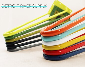 Classic Powder Coated Hairpin Legs - Medium Sizes 11"-20"