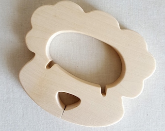 Sheep - man toy teething ring