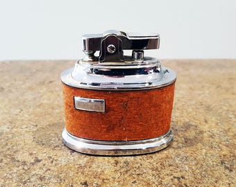 Vintage M.T.C. Table Lighter, Circa 1960, Working