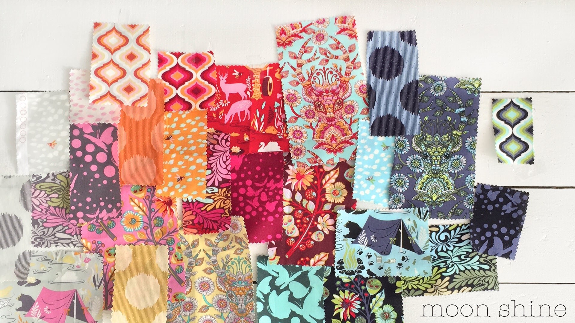 LIMITED Bird Seed Quilt Kit featuring Moon Shine by Tula Pink from