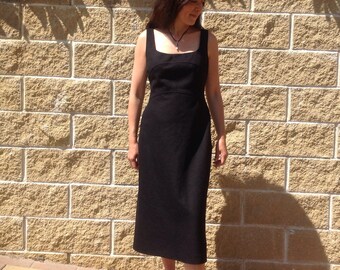 90s dress. Max and Co wool suit. Little black dress Max & Co Vintage dress. Max and Co Vintage dress
