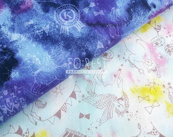 Kokka double gauze fantasy circus fabric - 50cm