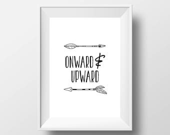 Onward and upward | Etsy