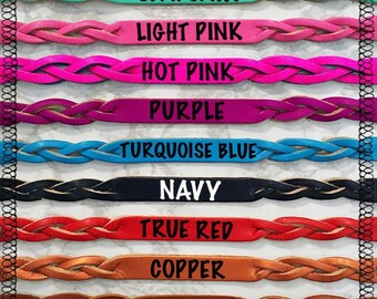 Personalized Leather Bracelet, Engraved Leather Bracelet, Anniversary Gift, Couple Jewelry, Custom Bracelet, Keepsake Bracelet, BFF bracelet