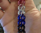 Pride Keychain (Genderfluid Flag)