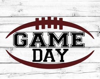 Football SVG - PNG, Game Day Svg, Game Day Shirt Svg, Football Silhouette, Svg Files, Cut Files for Cricut, Svg for Cricut