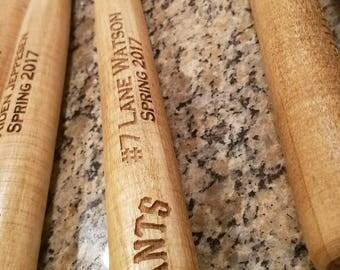 Baby Boy Gift - Personalized Wooden Bat - Newborn gift