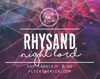 Rhysand - 8oz Soy Candle