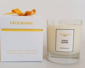 Figue Bougie parfumée en cire de soja 210g