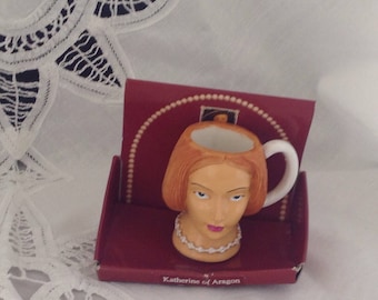 Katherine of Aragon Regency Fine Arts Mini Cups Figure , Queen of Henry VIII Figure
