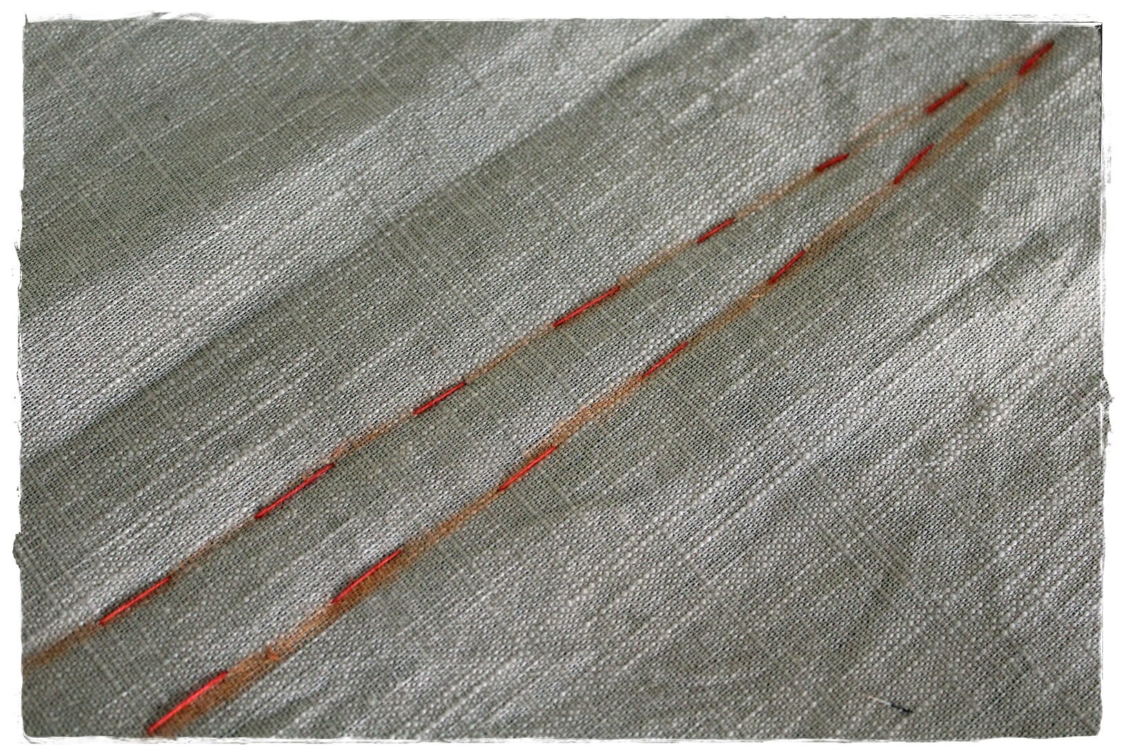 Costume homme : préparation des pinces