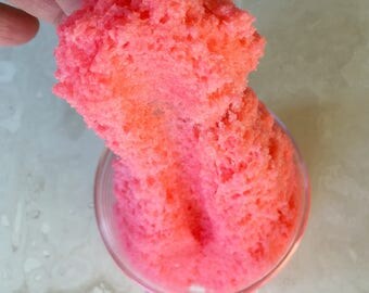 CHERRY ICEE Scented Slime!!! Stretchy and so satisfying!!!!