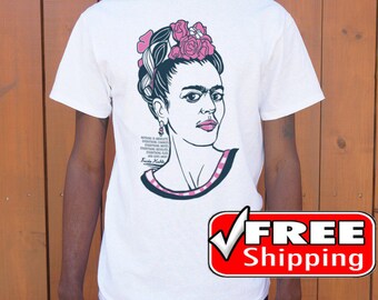 Frida kahlo shirt, Mexican shirts, frida kahlo clothing, Artist shirt, frida kahlo lover, Feminist shirt, Activist shirt, free shipping, tee